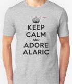 Camiseta The Vampire Diaries Keep Calm and Adore Alaric
