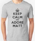 Camiseta The Vampire Diaries keep calm and adore Matt