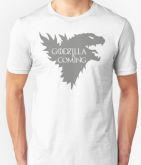 Camiseta Game of Thrones Godzilla is coming